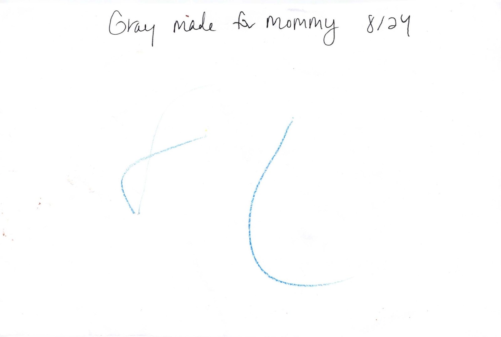 Two Lines for Mommy by Gray J.